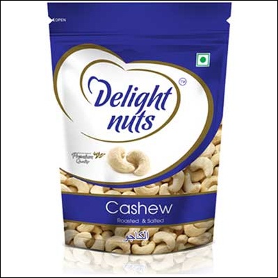 "Delight Nuts Roasted and Salted Cashew 200gms-code004 - Click here to View more details about this Product